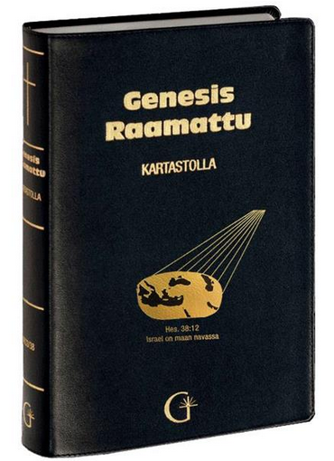GENESIS RAAMATTU KARTASTOLLA MUSTA 33/38